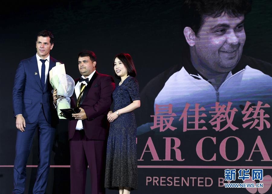 (体育)(7)乒乓球——2019国际乒联球星颁奖盛典举行