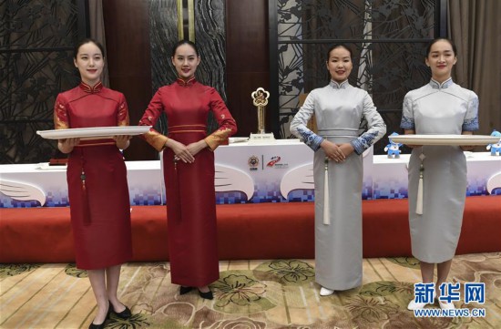 (军运会)(8)第七届世界军人运动会奖牌奖杯正式亮相