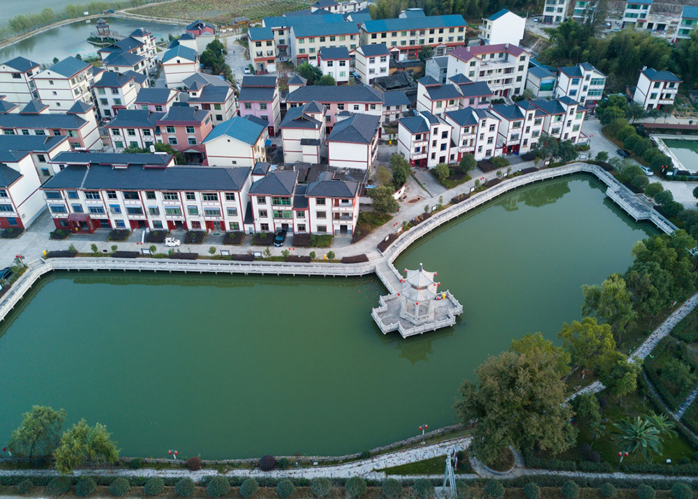 2020年11月20日拍摄的福建省三明市将乐县高唐镇常口村 2020年11月20日拍摄的福建省三明市将乐县高唐镇常口村