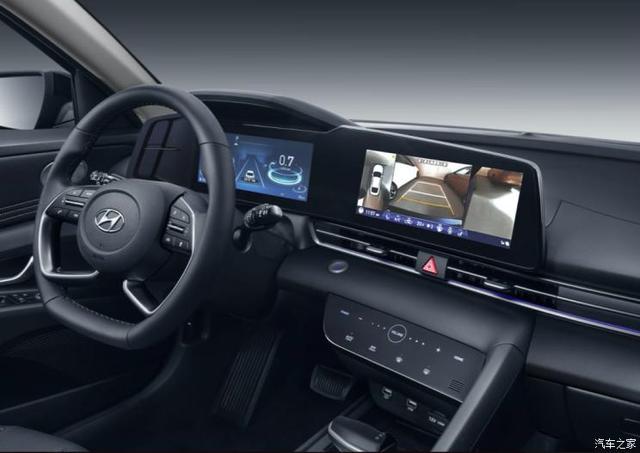 沉浸式座舱 北京现代发布新伊兰特官图