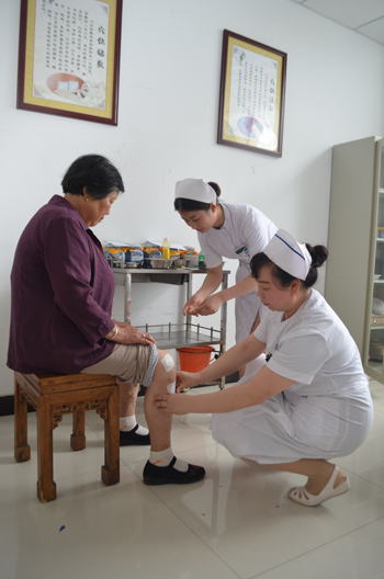 冬病夏治三伏贴进行中