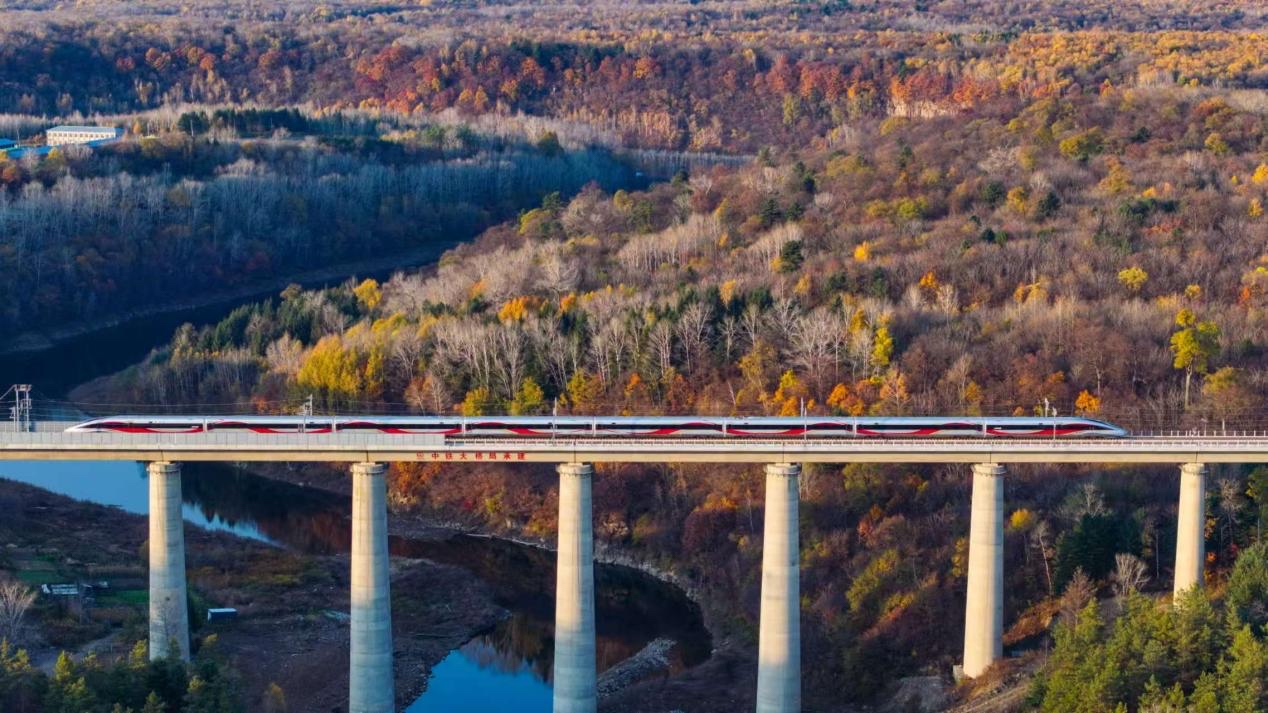 沈白高铁正式开通运营。受访方供图