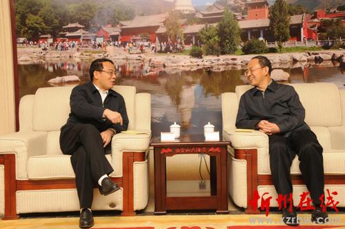 郑连生会见太原海关关长吴海平