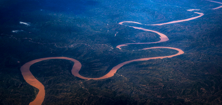 公园——乾坤湾,感知大自然天斧神工的魅力,欣赏九曲黄河万里沙的美景