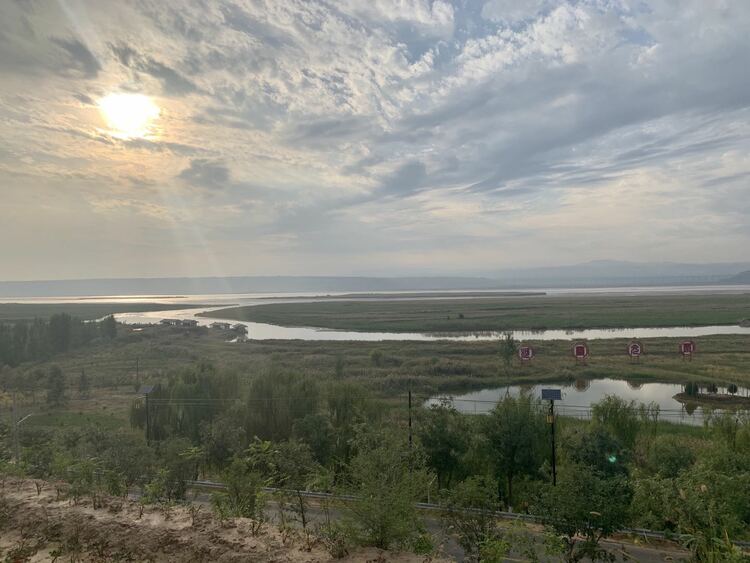 【中国梦&middot;黄河情】山西万荣如何实现“一泓清水入黄河”？_fororder_汾河入口