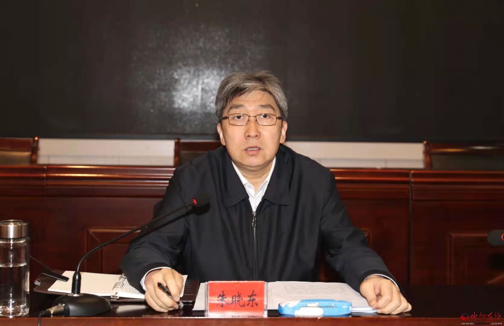 朱晓东在市工信局调研-忻州在线 忻州新闻 忻州日报网 忻州新闻网