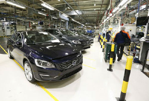 沃尔沃汽车工厂