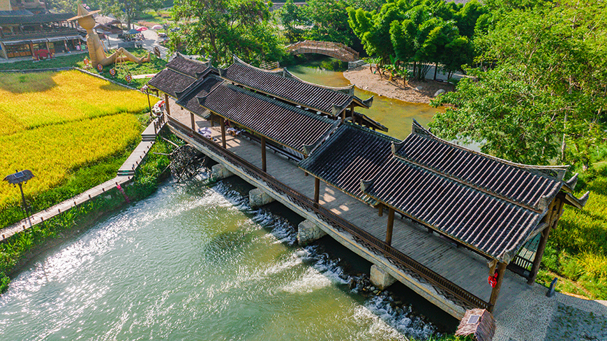 广南县坝美世外桃源景区。广南县融媒体中心供图