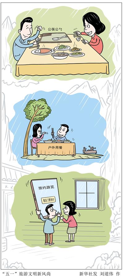 （图表&middot;漫画）［“五一”劳动节］“五一”旅游文明新风尚